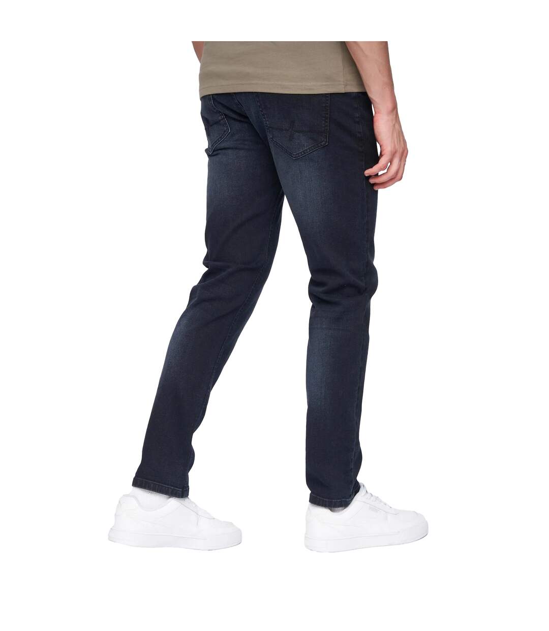 Jean Craze Comfort Homme Bleu Noir Henleys-3