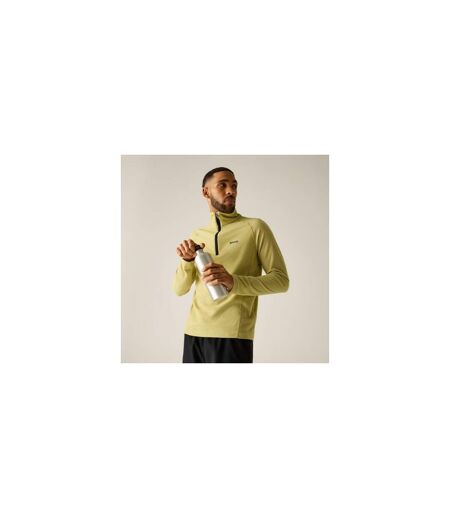 Great Outdoors Mens Montes Funnel Neck Fleece Jumper Desert Beige Regatta