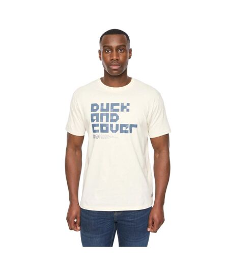 Mens Bloxx T-shirt Off White Duck And Cover