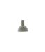Vase Design en Céramique Vivi 25cm Gris Foncé-2