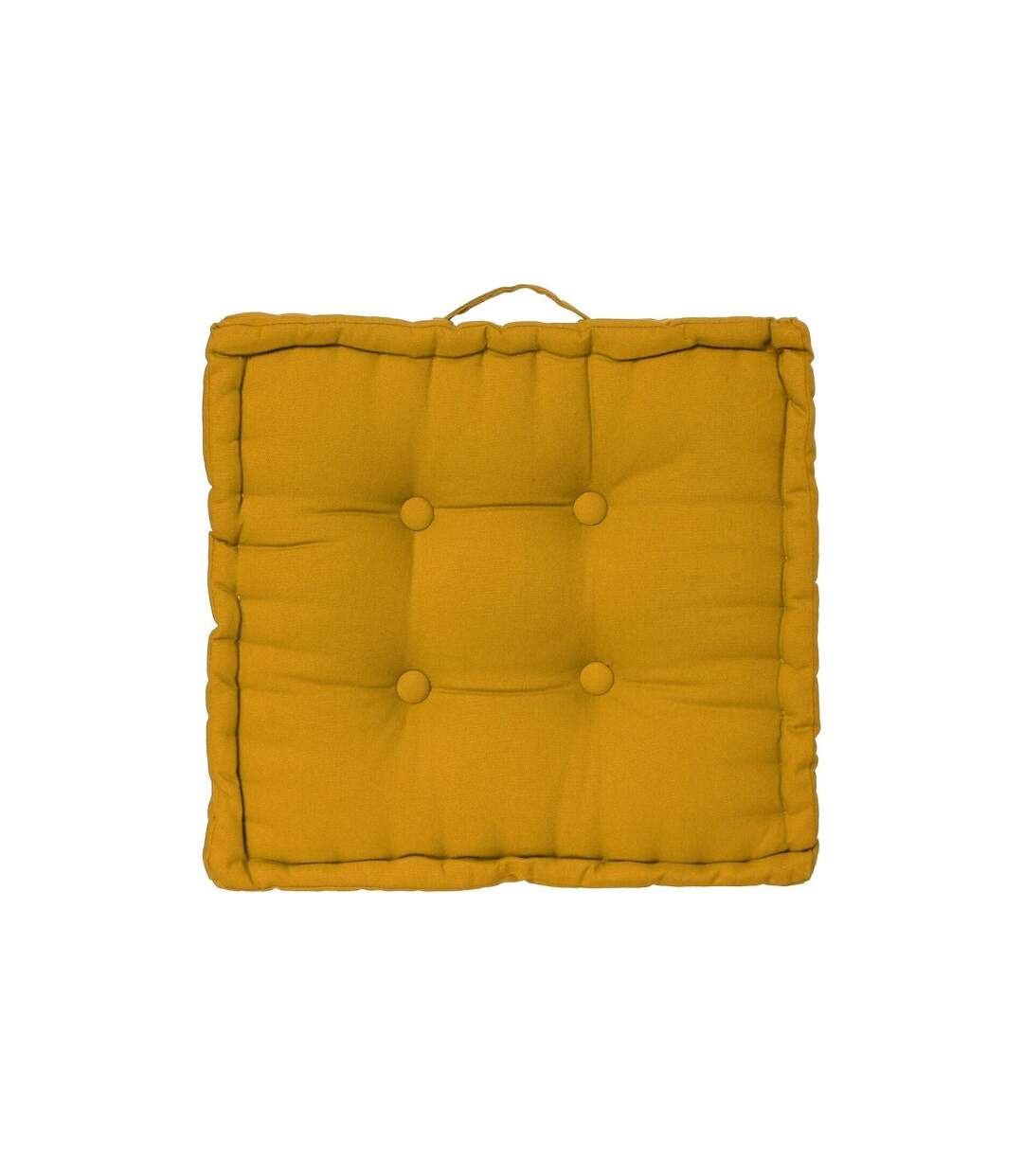 Coussin de Sol Dorian 40x40cm Ocre-1