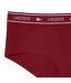Culotte shorty femme bordeaux Lacoste-2