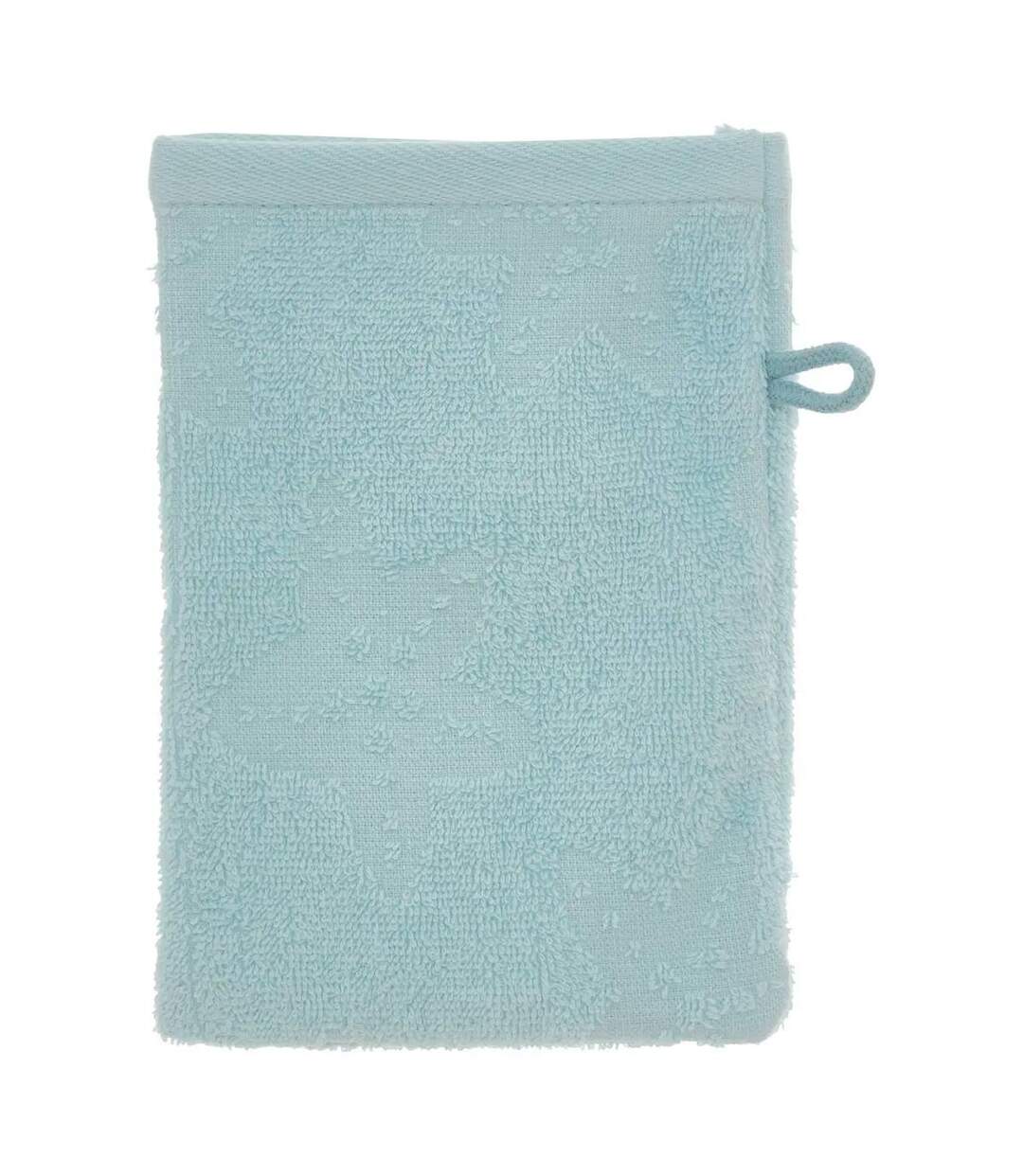 Cape de Bain Enfant & Gant de Toilette Mer Bleu-3