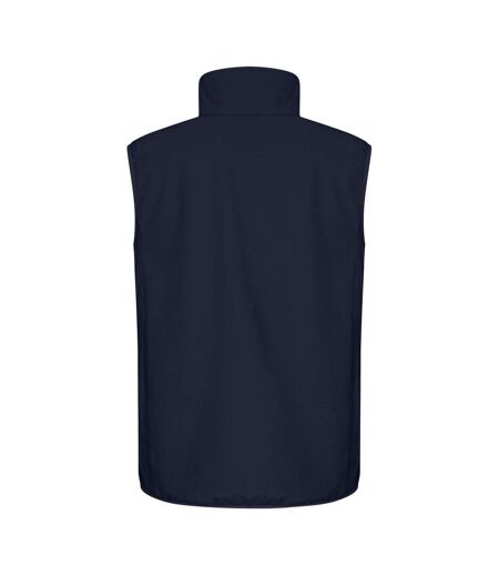 Veste Softshell Classic Homme Bleu Marine Foncé Clique