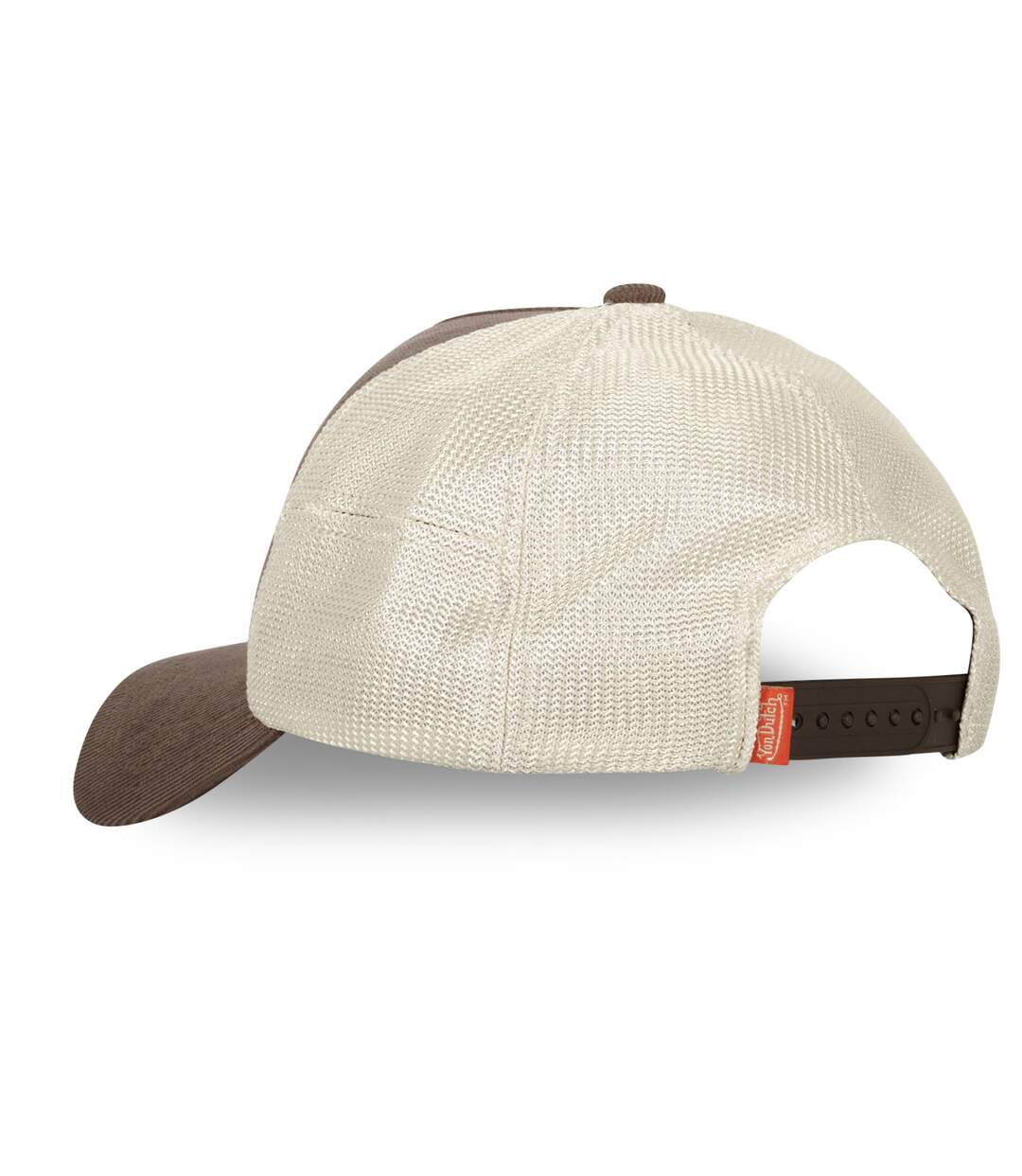 Casquette trucker avec filet en velours côtelé Vondutch-5