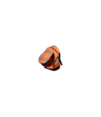 Sac à dos haute visibilité - sécurité SH8001 - orange fluo