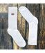 1 Pack Mens Novelty Union Jack Motif White Socks-5