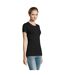 T-shirt Millenium Femme Noir SOLS-3