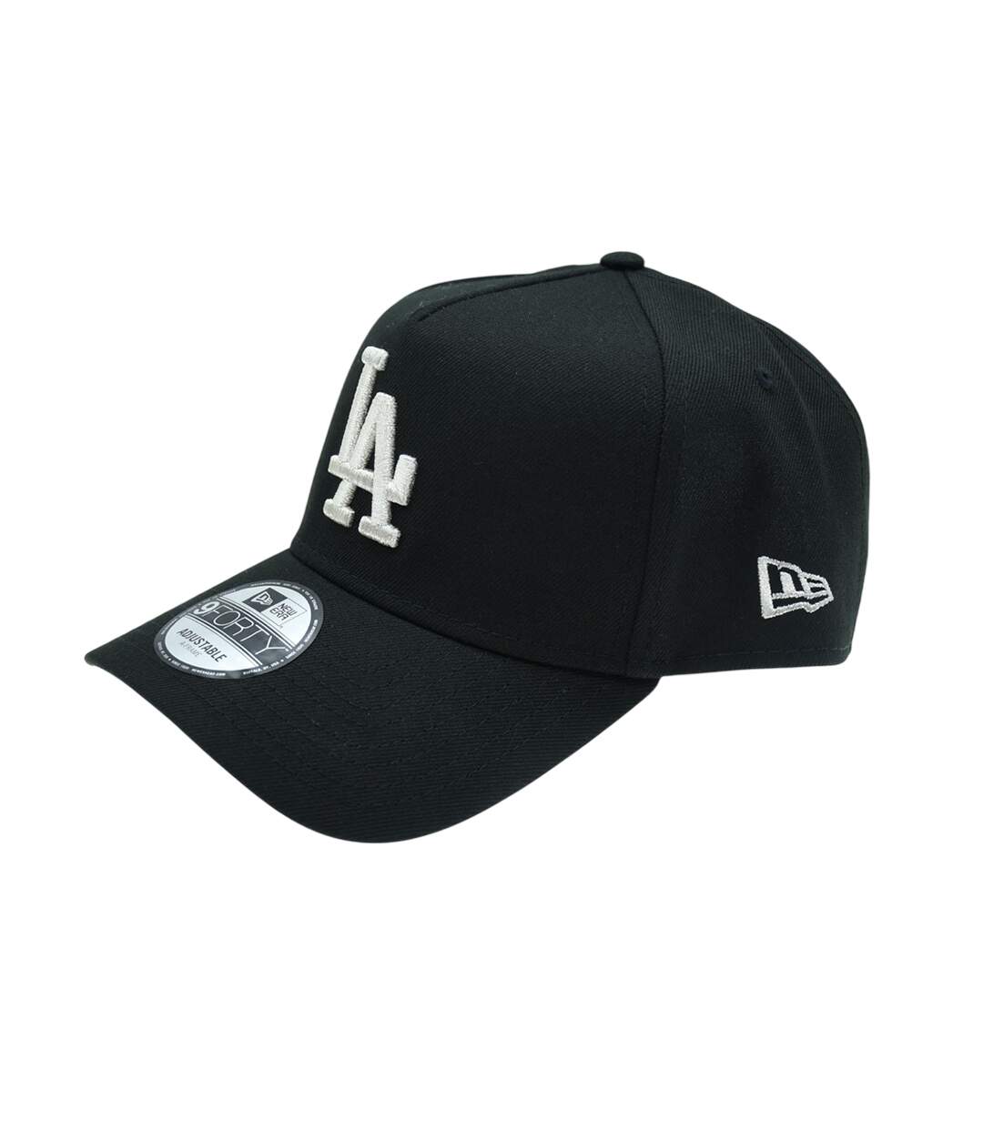 Unisex Adult 9forty La Dodgers Baseball Cap Black White New Era-1