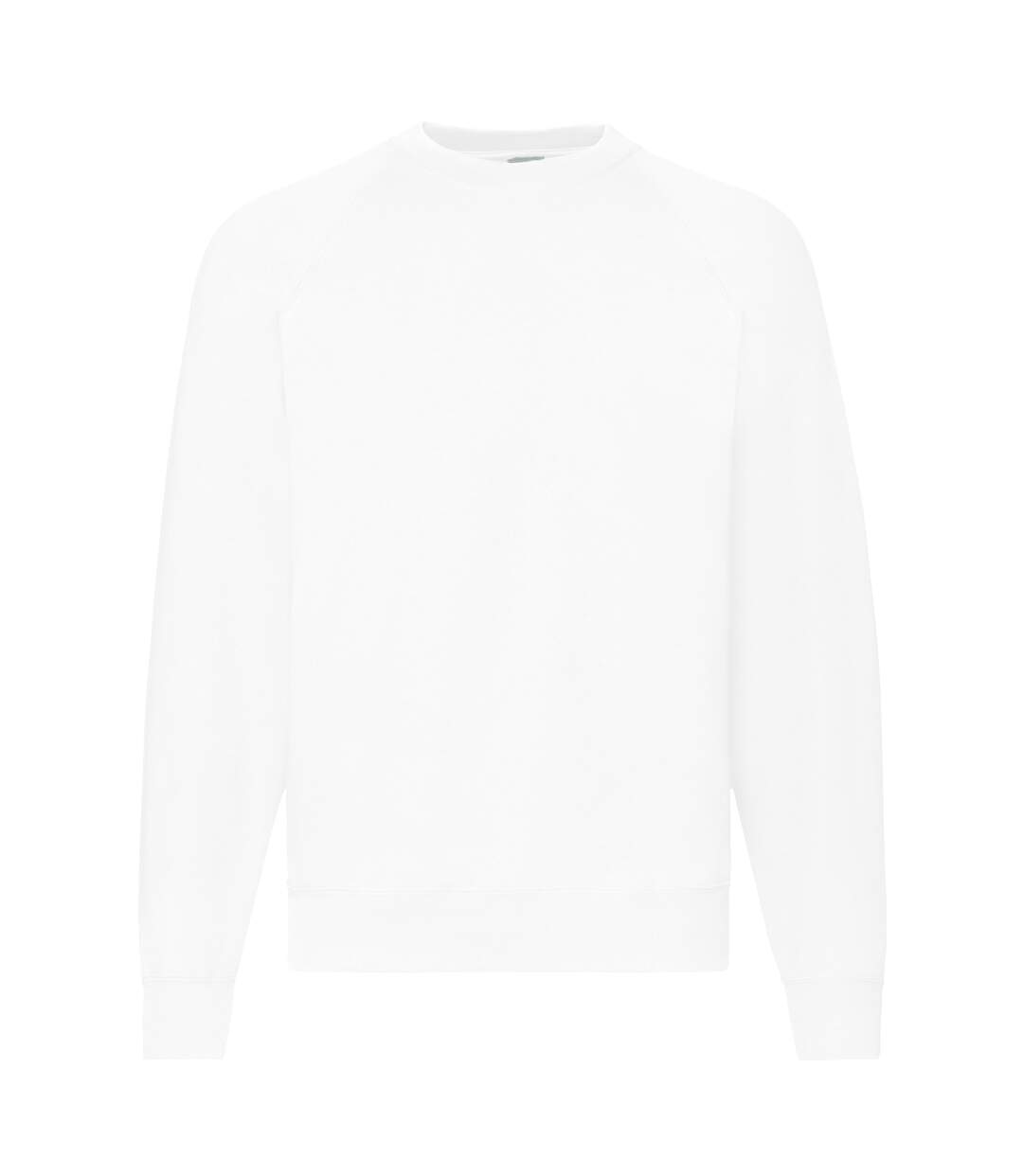 Fruit Of The Loom Mens Raglan Sleeve Belcoro® Sweatshirt (White) - UTBC368-1