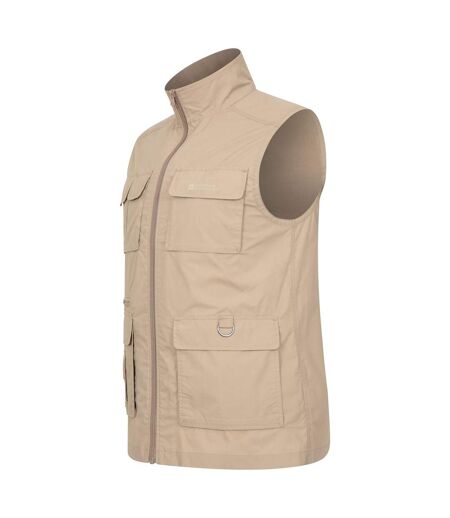 Veste sans manches trek homme beige Mountain Warehouse