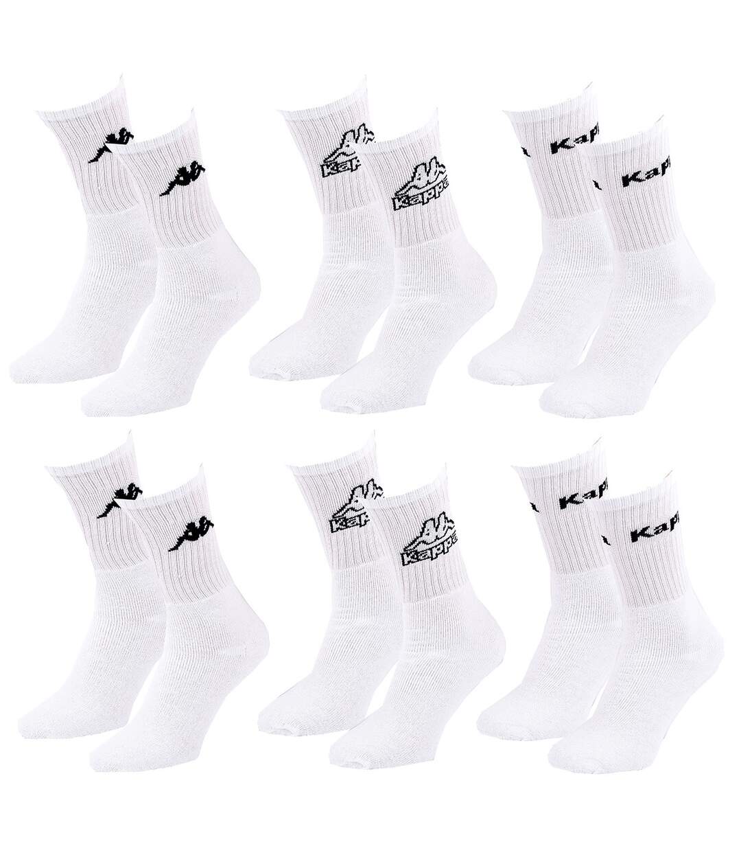 Chaussettes Homme TENNIS KAPPA Pack de 6 Paires 0133