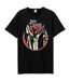 T-shirt Unisexe Adulte Baphomette Twin Temple Noir Amplified-1