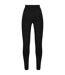 Legging Long À Taille Haute Élastiquée Gravale Tech Femme Noir Regatta-1