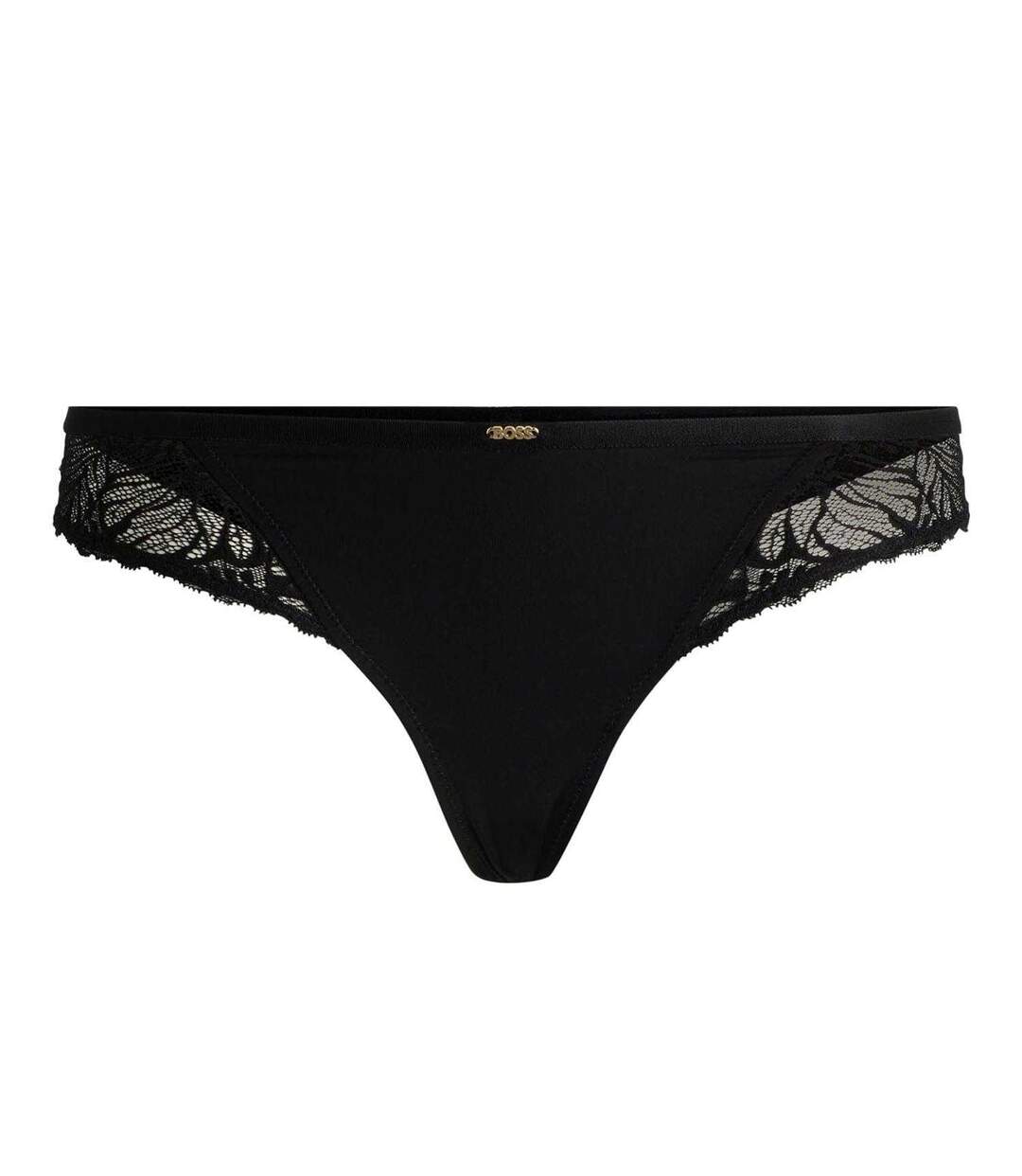 Culotte Brésilienne Bianca Femme Noir Boss-2