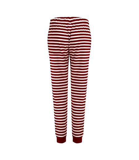 SF - Pantalon de détente - Femme (Rouge / blanc) - UTPC4338