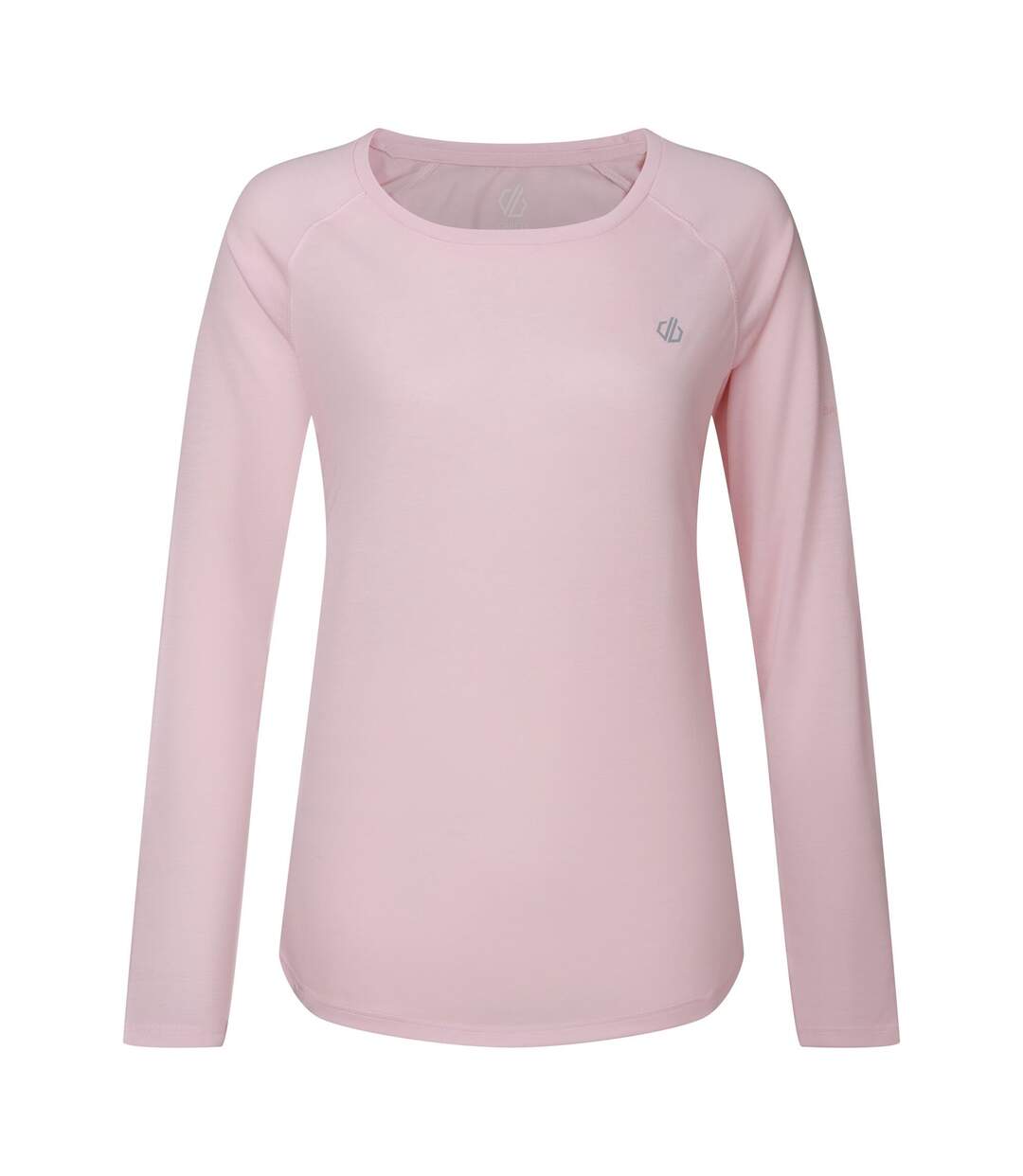 Womens/ladies Serenity Long-sleeved T-shirt Pink Haze Dare 2B-2