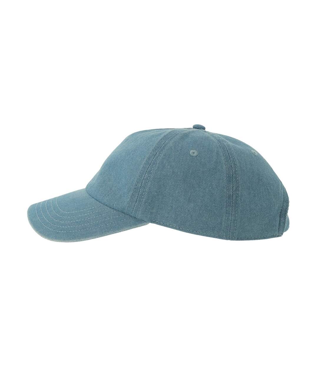 Casquette Motif/style 5 Panneaux Adulte Denim Clair Atlantis-3