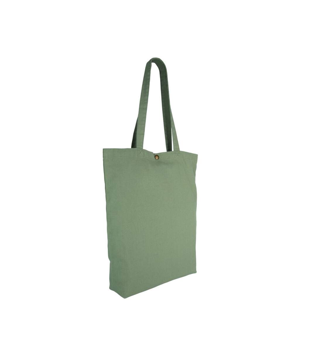 Tote Bag Taille Unique Vert De Gris Kimood-2
