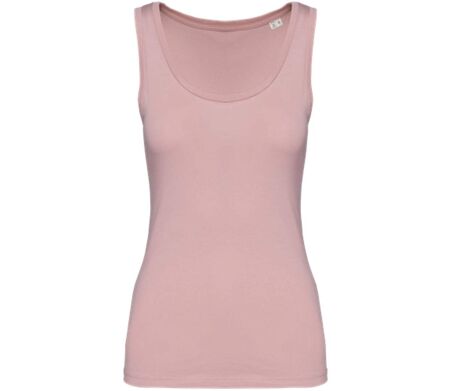 Débardeur écoresponsable - Femme - PAT341 - rose pétale