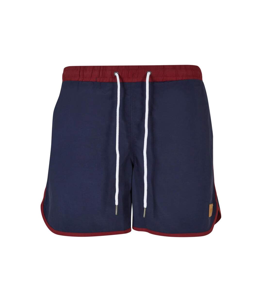 Short De Bain Homme Bordeaux Bleu Nuit Urban Classics-1