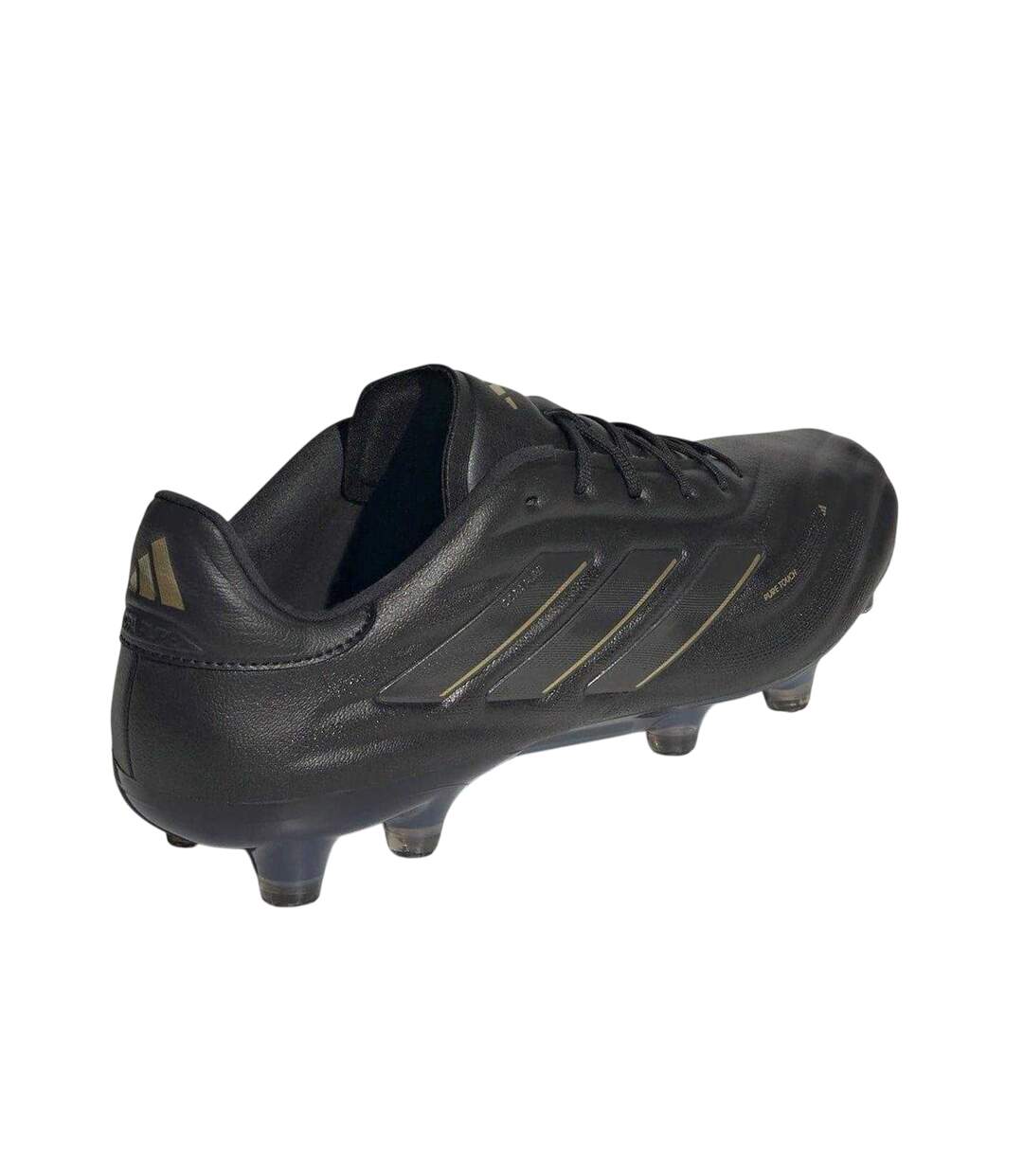 Mens Copa Pure Elite Calf Leather Firm Ground Football Boots Core Black Carbon Grey Adidas-2