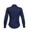 SOLS Womens/Ladies Eden Long Sleeve Fitted Work Shirt (Dark Blue)