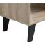 Meuble TV 3 compartiments Mix'n Modul - Marron et Noir-3