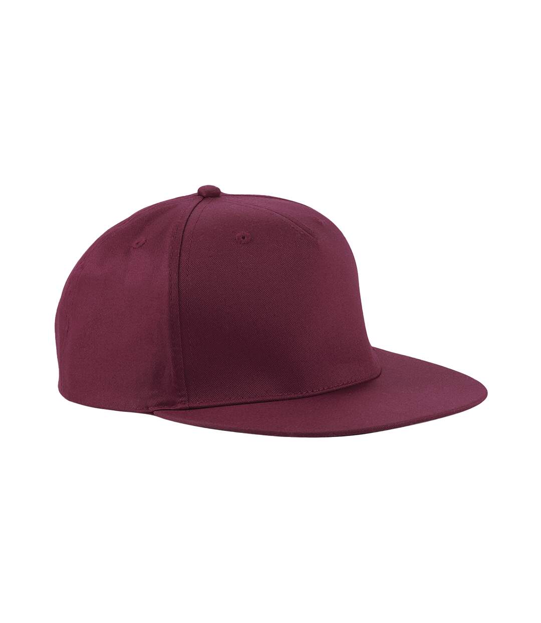 Casquette Ajustable Rapper Bordeaux Beechfield-1