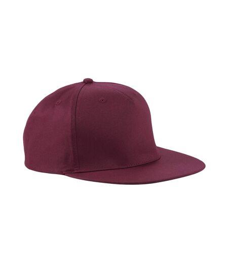 Casquette Ajustable Rapper Bordeaux Beechfield