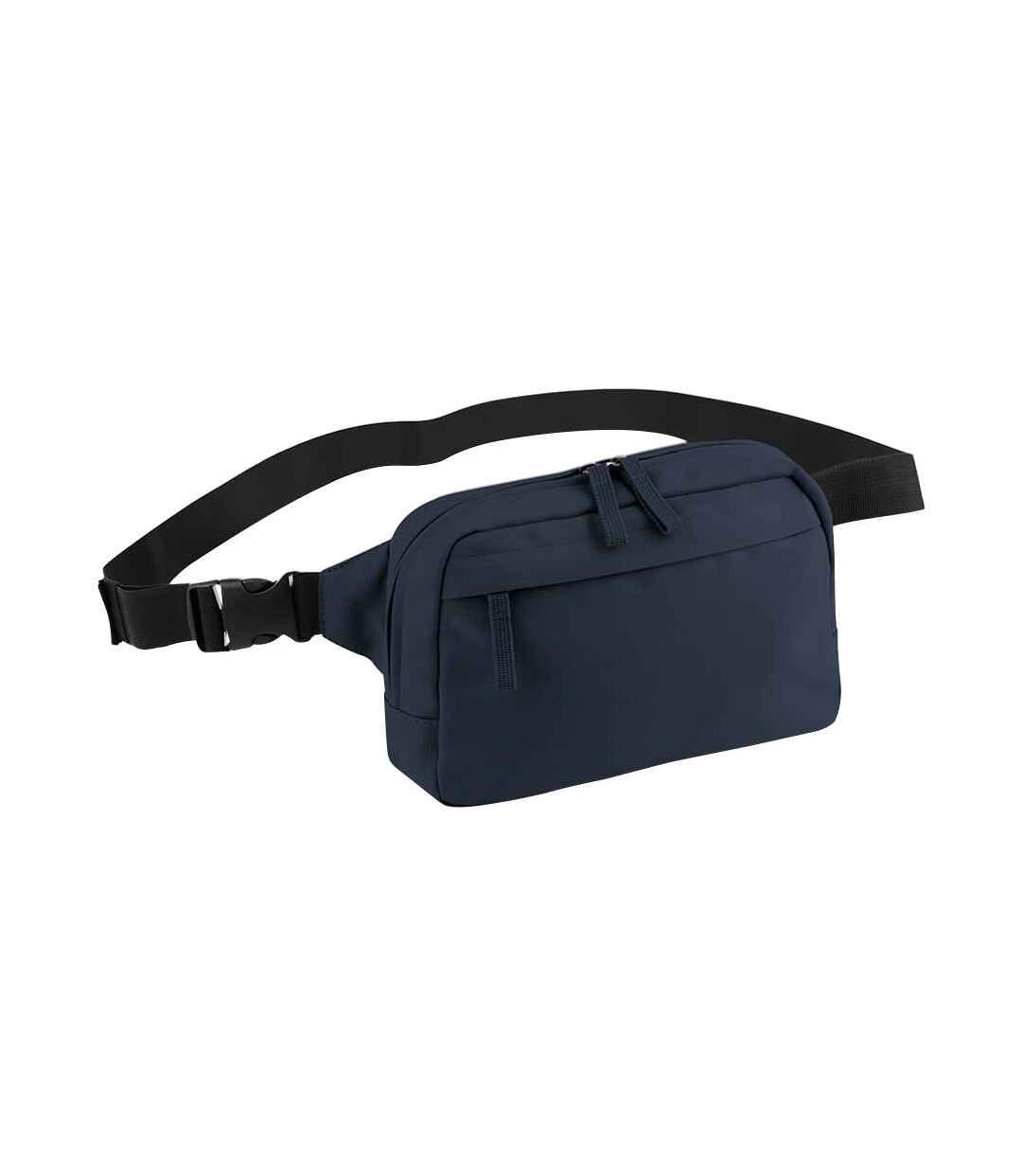 Premium Recycled Crossbody Bag One Size Navy Bagbase-1