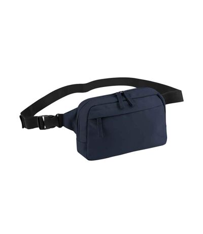 Premium Recycled Crossbody Bag One Size Navy Bagbase