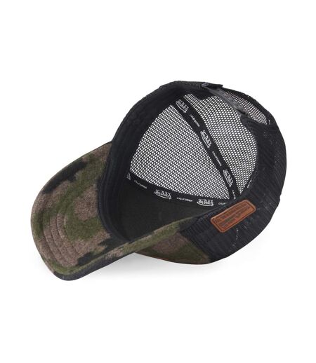 Casquettes Homme en laine baseball avec filet Camo Doux Von Dutch Vondutch