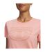T-shirt Motif/style Universitaire Femme Rose Under Armour-3