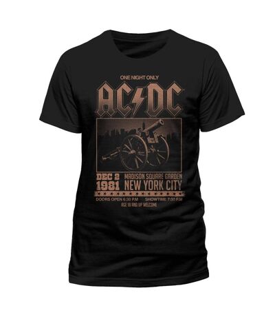 AC/DC - T-shirt MADISON SQ GARDEN - Adulte (Noir) - UTBN4588