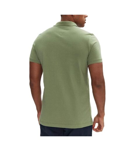 Polo vert homme tommy hilfiger tjm slim - l