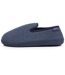 Isotoner Chaussons Charentaises homme polaire chinée semelle ergonomique, mousse à mémoire forme-4