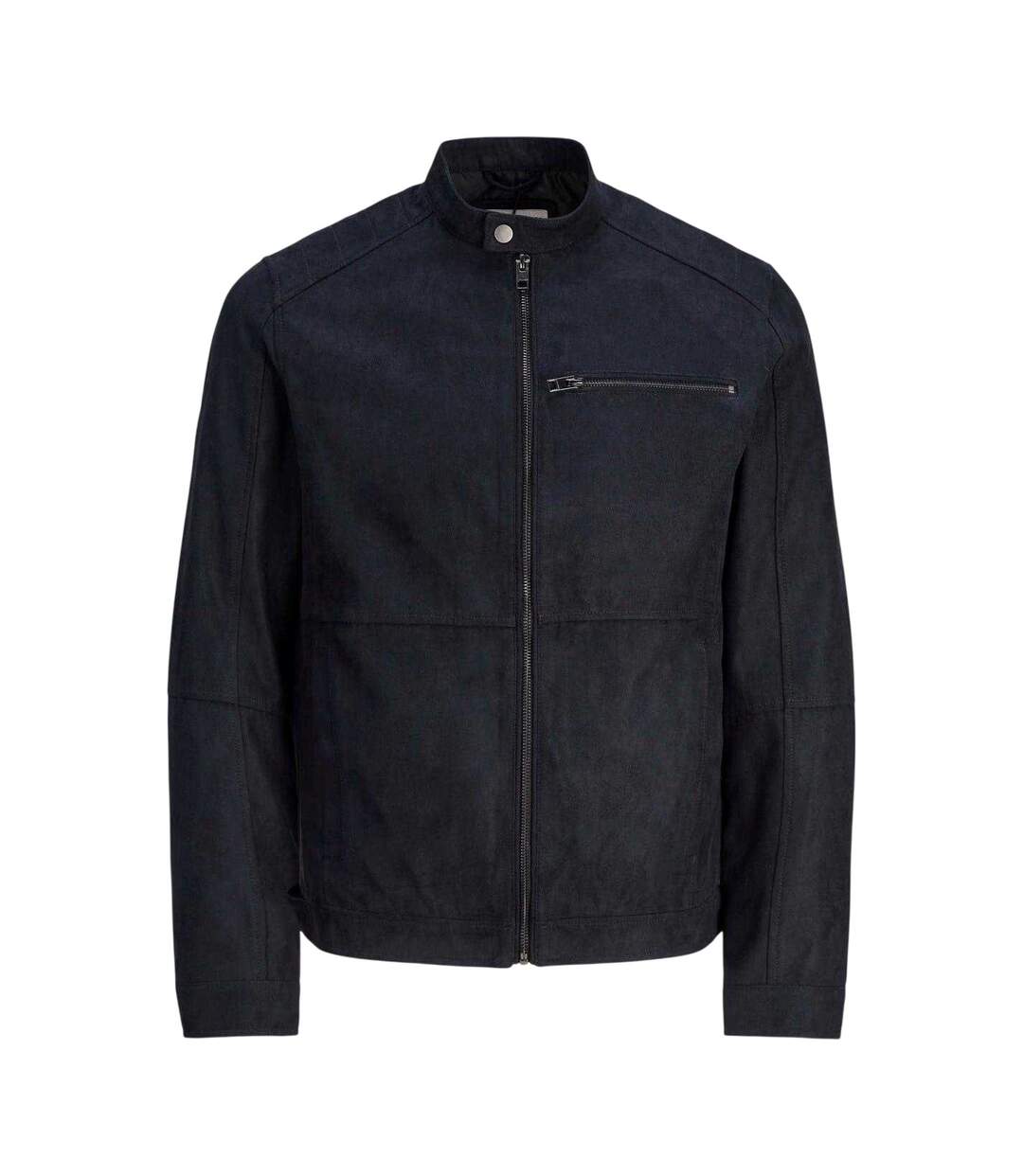 Veste Motard Homme Noir Vif Jack And Jones-1