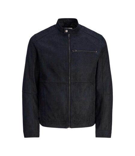 Veste Motard Homme Noir Vif Jack And Jones