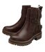 Bottines Harrie Femme Marron Lotus Shoes-3