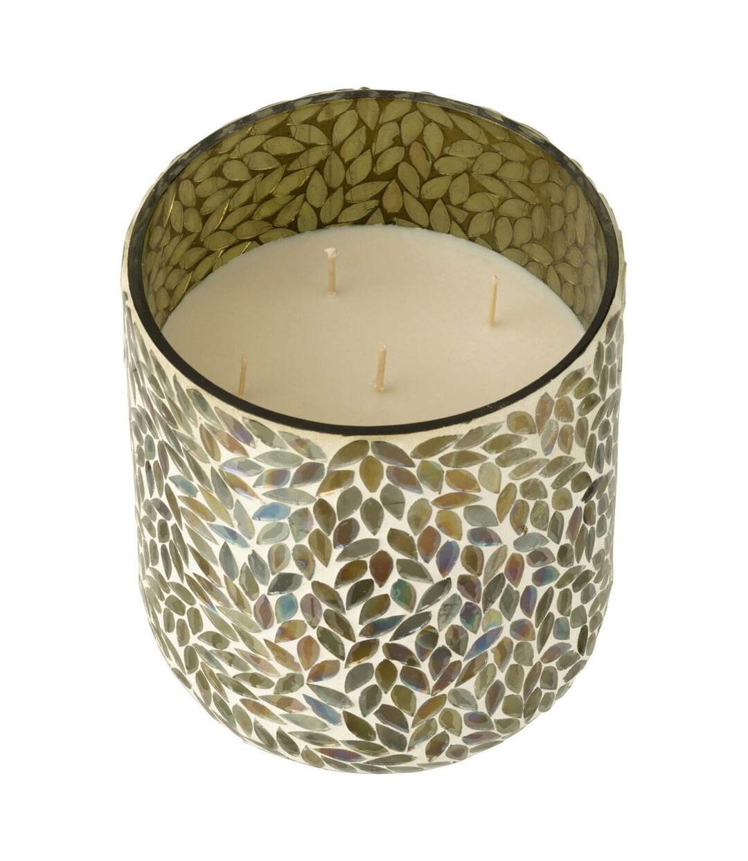 Bougie Parfumée Mosaïque Cyra 20cm Tea & Herbscire-1