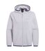 Womens/ladies Telesto Hooded Fleece Jacket Lunar Grey Craghoppers-2
