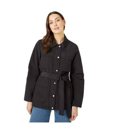 Maine Womens/Ladies Pocket Detail Jacket (Black)