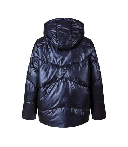 Doudoune Matelassée Motif/style Scintillant Femme Bleu Minoti