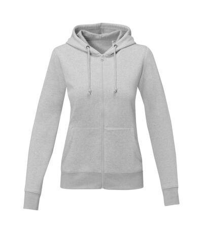 Womens/ladies theron hoodie heather grey Elevate