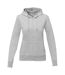 Womens/ladies theron hoodie heather grey Elevate