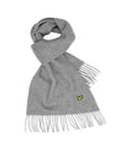 écharpe adulte taille unique gris chiné Lyle And Scott