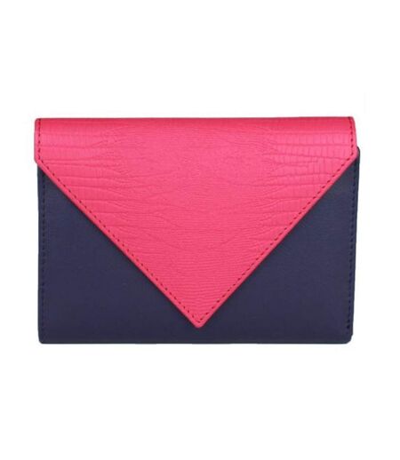 Eastern Counties Leather Womens/Ladies Belle Envelope Style Purse (Purple/Pink) (One Size) - UTEL307