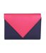 Eastern Counties Leather - Portefeuille en forme d'enveloppe BELLE - Femme (Violet / rose) (Taille unique) - UTEL307