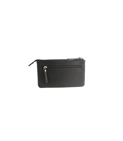 Eastern Counties Leather Womens/Ladies Lillian Diamond Leather Coin Purse (Black/Watermelon) (One Size)